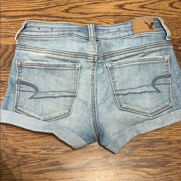 American Eagle Super Super Stretch Jean Shorts - Picture 2 of 2